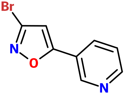 MC002580 3-(3-Bromo-1,2-oxazol-5-yl)pyridine